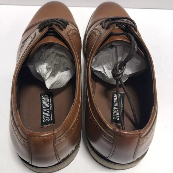 Stacy Adams Men’s Dickinson, Cap Toe Oxford Dress Shoes, Size 7M